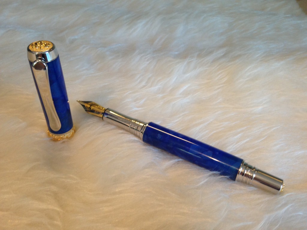 Jr Antony Fountain Pen in Royal Blue